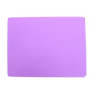 Rectangle Silicone Nonslip Purple Mouse Pad Mat for Laptop Y5L2
