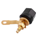 2 Pcs Speaker Hex Head Terminal 4mm Banana Plug Jack Binding Post T2H6