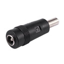 5.5mm x 2.1mm Male Plug to 5.5mm x 2.1mm Female Jack DC Power Adapter X5H4