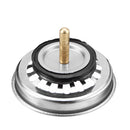 Stainless Steel Kitchen Sink Strainer Waste Plug Drain Stopper Water Filter Basket Shape