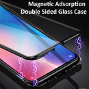 Bakeey Xiaomi Redmi Note 7 / Redmi Note 7 Pro 360 Front+Back Double-sided Full Body 9H Tempered Glass Metal Magnetic Adsorption Flip Protective Case