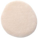 Women Cosmetic Beige White Round Face Makeup Facial Powder Puff U2A1