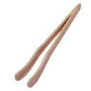 Wood Color Bamboo Chinese Kongfu Tea Tong Tweezers Teaware 6.9" Long F7K1