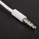 3.5mm Male to 2 Female Y Splitter Mic Speaker Cable White 18cm 2 Pcs Z2G7