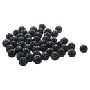 50 Pcs 18mm Diameter Black Bio Balls for Aquarium Pond Filter Y4N8