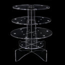 3-Tier 18 Holes Acrylic Lollipop Display Holder Stand 4/6mm---Clear J6G2