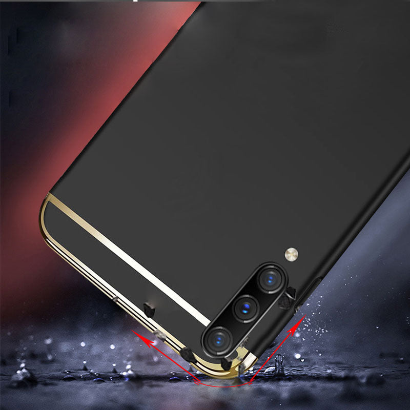 Bakeey Ultra-thin 3 in 1 Plating Frame Splicing PC Hard Protective Case For Xiaomi Mi9 Mi 9 / Xiaomi Mi9 Mi 9 Transparent Edition
