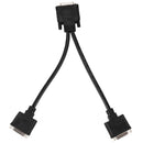 DMS-59 Male to 2 Dual Link DVI-I 24+5 Pin Splitter Adapter Cable V1S6