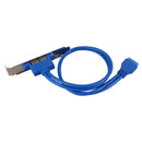 50cm 20 Pin Header Cable to USB 3.0 Type A Female PCI Bracket H2F6