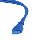 50cm 20 Pin Header Cable to USB 3.0 Type A Female PCI Bracket H2F6