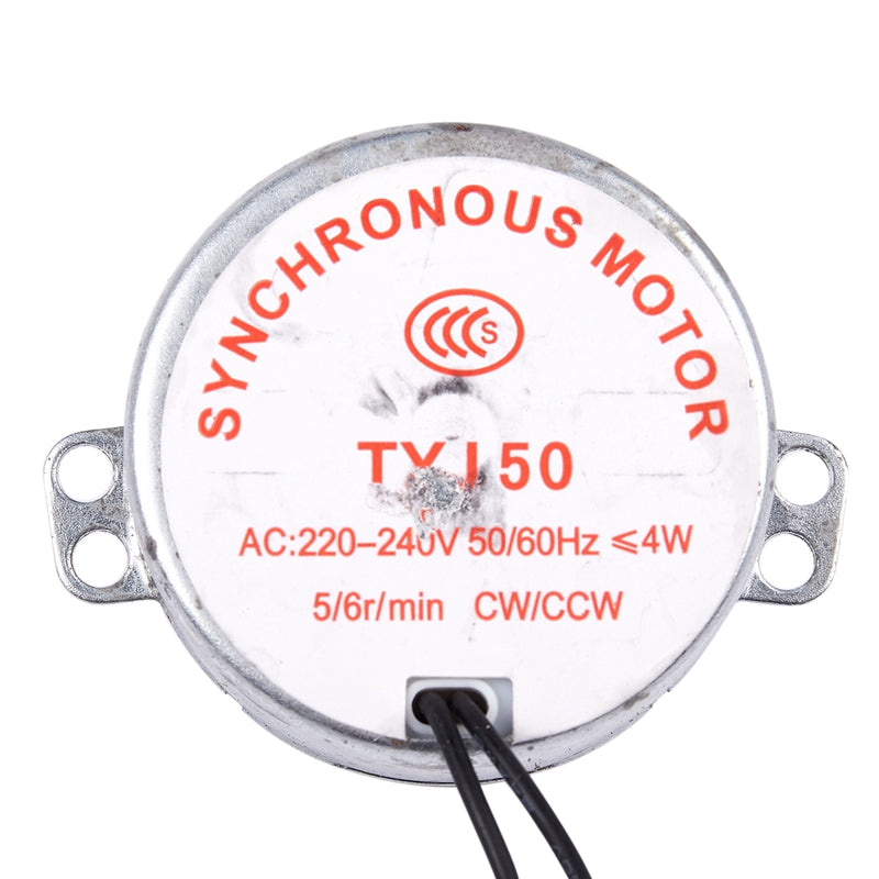 AC 220V-240V 5/6RPM 4W 50/CCW 7mm Shaft Dia Fan Synchronous Motor S9E4