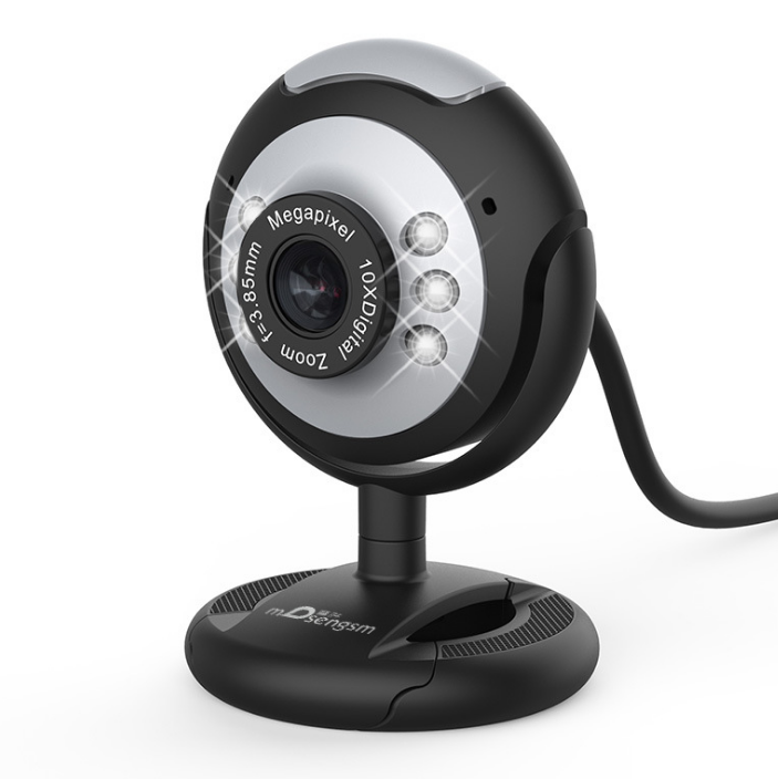 USB Laptop Camera 360 degree 10 Million Pixels HD Resolution Night Version With Microphone For Notebook