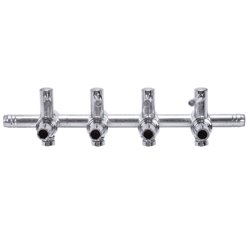 Aquarium Inline Air Flow Pump Splitter Control Valve 4 Way V2B3