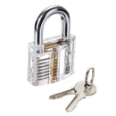 20 Pcs Pick Cutaway Practice Padlock Lock With Broken Key Removing Hook Kit Extractor Set Locksmith Tool