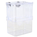 Clear Plastic Aquarium Fish Breeding Box Incubator Isolation D3K2