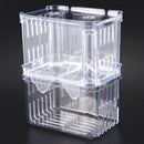 Clear Plastic Aquarium Fish Breeding Box Incubator Isolation D3K2