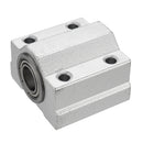 Machifit 10mm Slide Bushing Block With 2 Bearings for No Power Spindle Assembly Small Lathe Accessories
