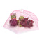 Umbrella Style Food Cover Anti Fly Mosquito Meal Cover Lace Table Tool Foldable