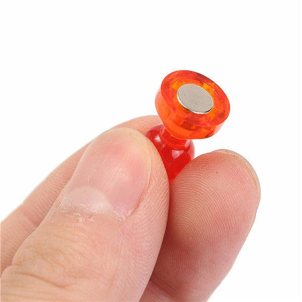 10pcs Magnetic Thumbtacks Set Neodymium Pins Fridge Magnets
