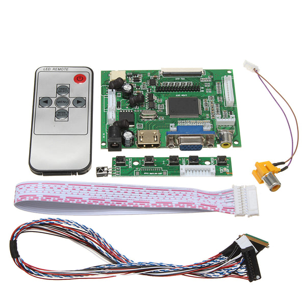 LCD Controller Board DIY Assembly Kit For 1366x768 15.6 Inch LP156WH4(TL)(A1) LED Screen Display