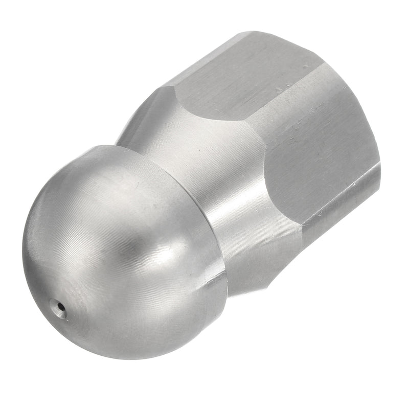 3/8 1/2 Inch F Pressure Washer Drain Sewer Clean Pipe Jetter Rotary Nozzle 5 Jet