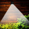 Waterproof LED Human Body Infrared Solar Sensor Wall Light Outdoor Garden Wall Lamp