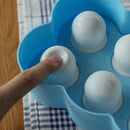 KCASA KC-IM12 6 Stickers Silicone Ice Pops Mold Ice Cream Ball Lolly Maker Popsicle Molds