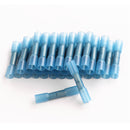50Pcs Solder Seal Sleeve Heat Shrink Tube Butt Wire Connector Waterproof Terminal
