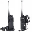 2pcs Baofeng BF-V9 Mini Walkie Talkie USB Fast Charge 5W UHF 400-470MHz Ham CB Portable Two Way Radio