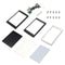 Solar Charger Case Portable DIY 5x18650 Power Power Bank 20000mAh Solar Power Bank Case Box Dual USB Kit Phone Charger Flashlight