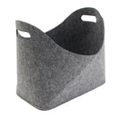 Car Storage Bag Folding Storage Basket  Fire Wood Holder Storage Fireside Bin