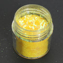 Yellow Glitter Powder Shining Iridescent Mixed Mermaid Luster Decoration Dust Eye Shadow