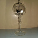 Radiometer Sphere Glass Light Mill Solar Power Home Office Decoration Gift