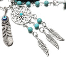 Tassel Feather Keychain Key Ring Bags Pendant