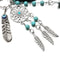 Tassel Feather Keychain Key Ring Bags Pendant