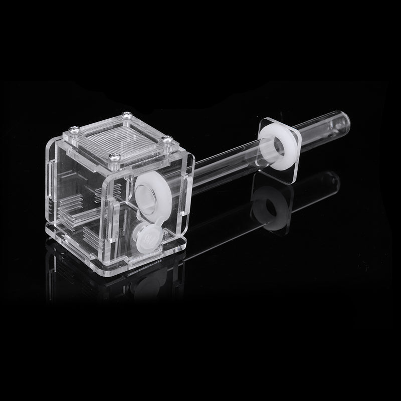 Mini Glass Tube Nest Housing Ant Farm Formicarium With Feeding For Ant Colony
