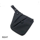 Men Women Canvas Crossbody Shoulder Chest Backpack Anti Theft Gun Holster Tactical Sling Bags