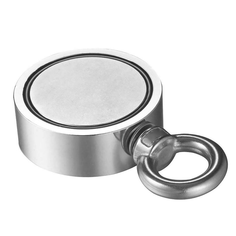 48/60/94mm Double Sided Neodymium Recovery Magnet Fishing Sea Treasure Hunting Rare Earth Magnet