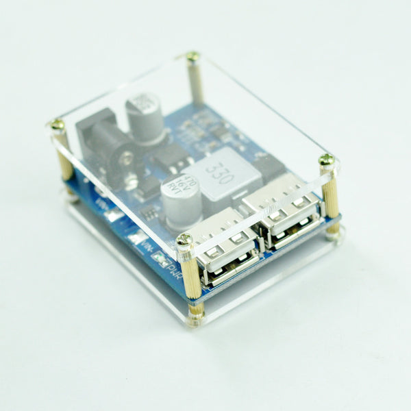 DC-DC 12V24V to 5V Voltage Converter USB Car Driving Recorder Buck Line DIY Power Supply Module Board