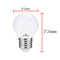 EXUP AC85-265V 5W G45 E27 RGB LED Globe Light Bulb + 24Keys Remote Control for Home Living Room Decoration