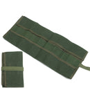Canvas Bonsai Tool Storage Package Roll Bag Tool Organizer Case 600*430MM Green