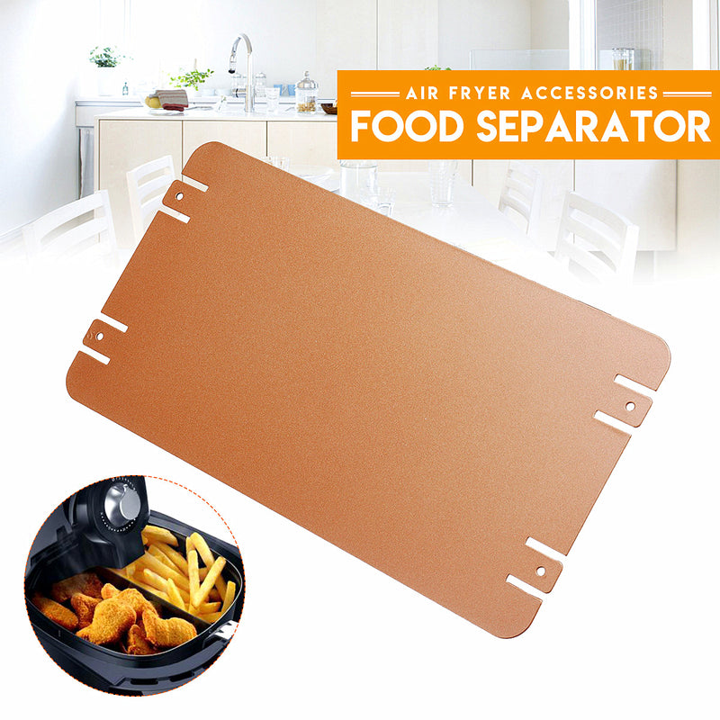 Portable Safe and Durable Food Separator Air Fryer Accessories fit for 5L Air Fryer Gold