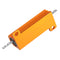 RX24 50W 500R 500RJ Metal Aluminum Case High Power Resistor Golden Metal Shell Case Heatsink Resistance Resistor