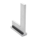 DIN875-2 75 x 50mm Stainless Steel 90 Degree Square Ruler Wide Base Gauge for Woodworking