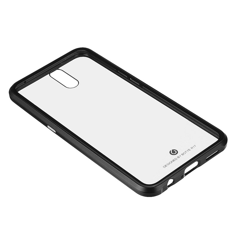 Bakeey Upgraded Version 360 Full Body Tempered Glass Metal Magnetic Adsorption Flip Protective Case For Oppo R17/ R17 Pro