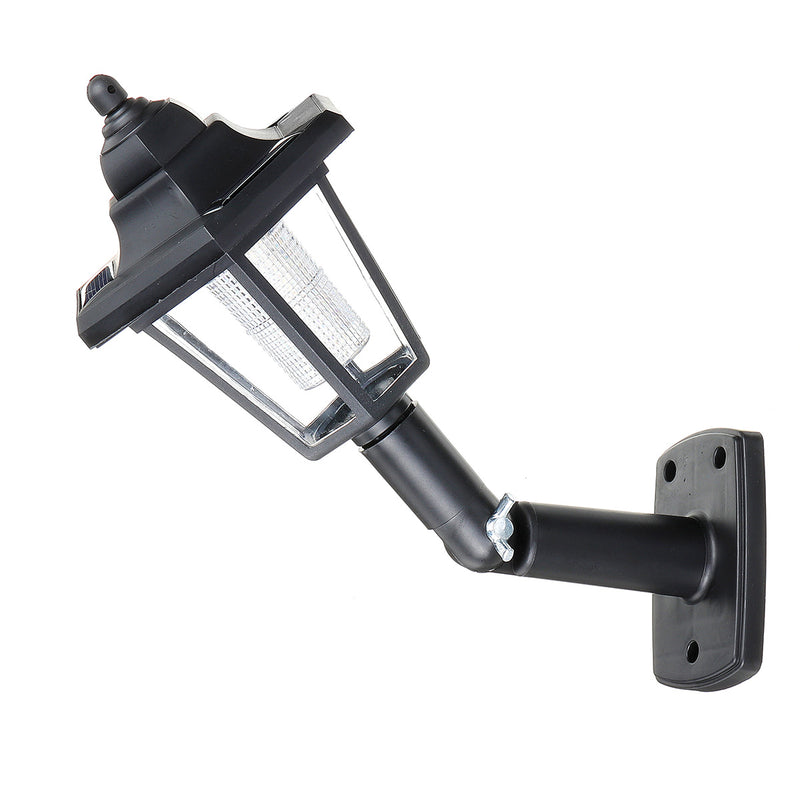 Solar Power LED Light Path Way Wall Landscape Mount Outdoor Garden Fence Lamp