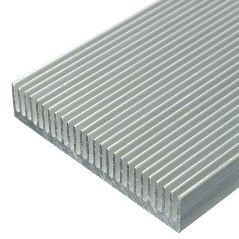 5pcs 100x41x8mm Aluminum Heat Sink Heat Sink Cooler For High Power LED Amplifier Transistor Cooling