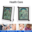 Hygrometer Indoor Outdoor Thermometer Temperature and Humidity Monitor with LCD Touches Screen