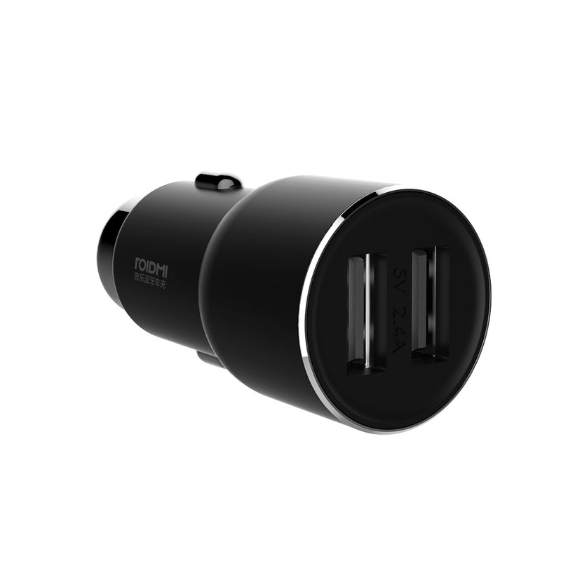 ROIDMI from Xiaomi Eco-System 3S BFQ04RM Dual USB bluetooth Music Car Charger for Mobile Phone