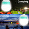 Super Bright Waterproof 80W 100W Rechargeable USB Emergency LED Bulb Night Market Light for Camping Outdoor